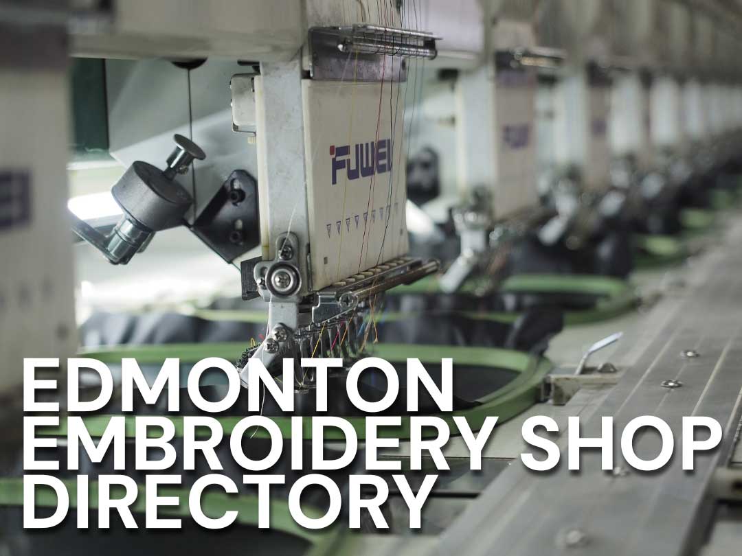 edmonton embroidery shop directory